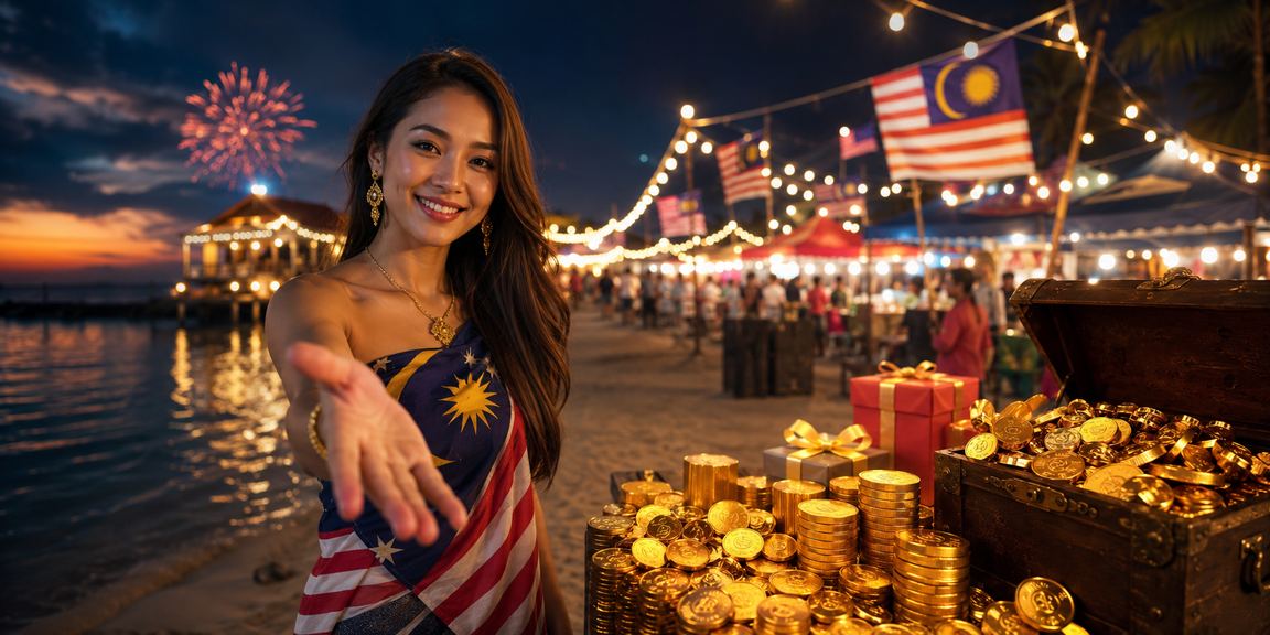 Pengguna Malaysia bermain kasino dalam talian dengan skrin roulette aktif