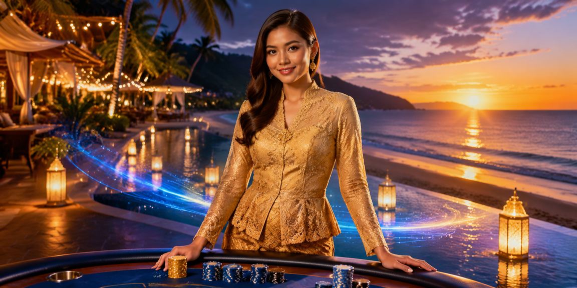 Pengguna Penang berpakaian kebaya menyemak pertaruhan dan soalan lazim mm2h di telefon pintar