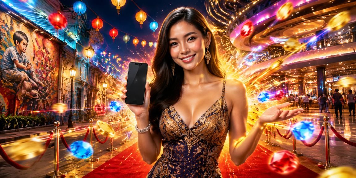 Paparan aplikasi kasino di Pulau Pinang dengan antara muka roulette dalam talian